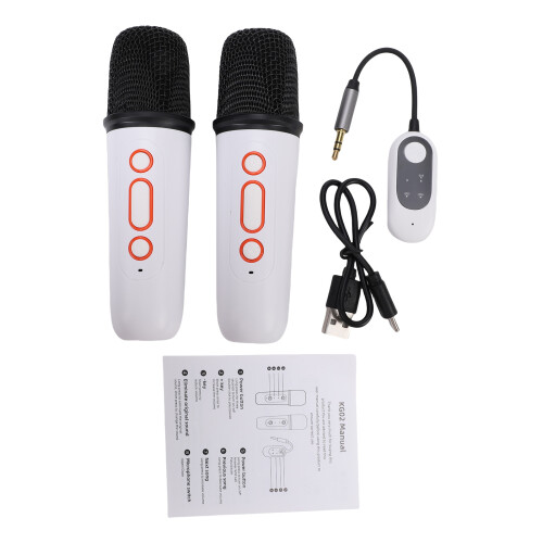 Mini Wireless BT-Mikrofon mit Empfänger 8-10M 110/1200mAh 2