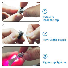 80 Stück Miniatur-LED-Lichter, Winzige Lichter zum Basteln, Miniatur-Lichter Batteriebetrieben, Lichter (Mehrere Farbwechsel)