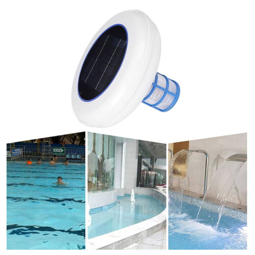Soldriven Pooljonisatorrengörare Silverjon för Poolspa 2