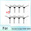 8 Pcs Side Brush for Cecotec Conga 11090 13090 Sweeper Accessories 3