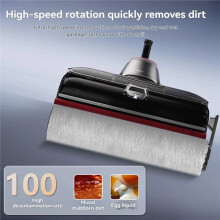 Repuesto de Cepillo de Rodillo con Filtro HEPA para Aspiradoras para T60 / T60 Ultra / T60 Ultra Max (en Seco y Húmedo)