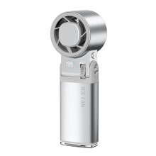 -Handventilator mit 9000 MAh Halbleiter-Kühlfunktion, Turbine, Hochgeschwindigkeits-Elektroventilator, Nacken-Eisbeutel-Kühlventilator B