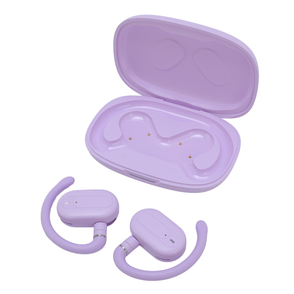 Bluetooth Translation Earbuds V5.4, 144 Languages, Noise Reduction, 8H Purple 8141391788923