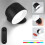 LED Wall Light Night Light 360Rotatable RGB Color Changing Bedside Lamp Dimmable Bedroom Wall Sconce with Timer Memory 3