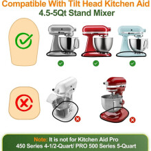 Schuifmat voor Mixer Slider 4.5-5 Qt Kantelkop Staande Mixer Keukenmixer Accessoires