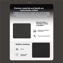 Tapis de Glissement pour Machine à Café Expresso pour 870 878 880 : Glisse Fluide Grâce à Sa Base Antidérapante.