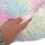 Actiaspet Fluffy Pet Bed Donut Rainbow (Medium) 10