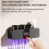 Toothbrush Holder with Aromatherapy Diffuser UV Disinfection, USB Rechargeable, LED Display 3