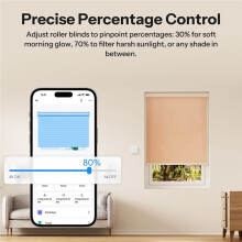 -ZBRBS-E Zigbee Roller Shutter Wall Fusion Series Orb-ZBRBS Precise Percentage Adjustment ZHA ZigbeeHub