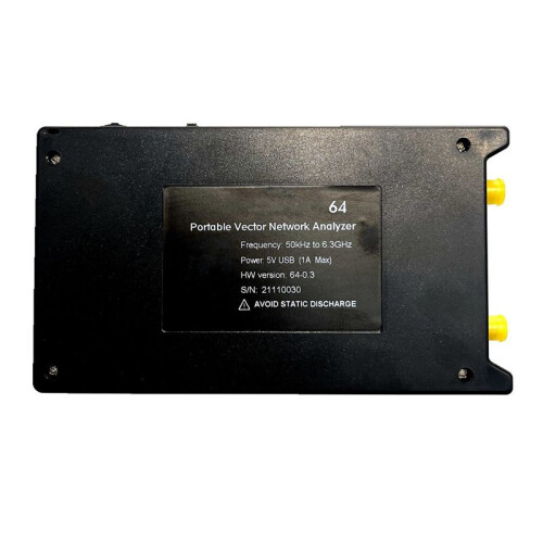 2X Novo LiteVNA-64 50KHz-6.3GHz LiteVNA 4 Polegadas Touch Screen Vector Network Analyzer  UHF Antena Analyzer AtualizaçãO de 1