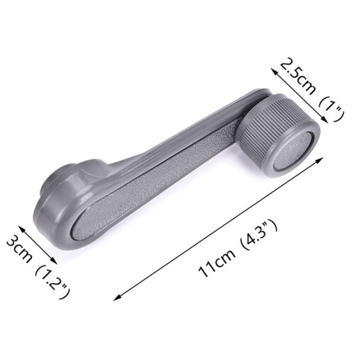 8X Universal Car Window Connect Winder Handle Crank Door Lever Handle 2