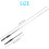 10X Antena de 27 Mhz 9 Polegadas um 51 Polegadas TelescóPicas/Haste Antenas HT para RáDio PortáTil/PortáTil CB com Conector BNC 10