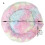 Actiaspet Fluffy Pet Bed Donut Rainbow (Large) 2
