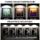 Battery-Powered LED Wall Light with Remote Control - Art Deco Style, Suitable for Various Home Lighting Needs 2