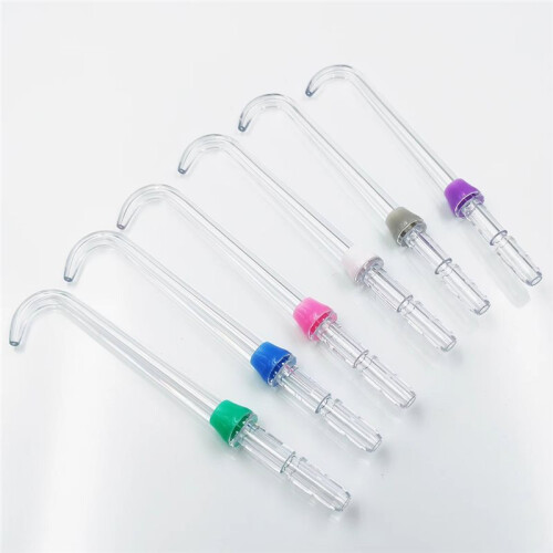 Tips Curved Hook Tips for ,Water Flosser Tip Replacement for  Oral Irrigator 6 Implat Denture Tips) 1