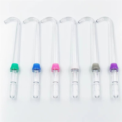 Tips Curved Hook Tips for ,Water Flosser Tip Replacement for  Oral Irrigator 6 Implat Denture Tips)