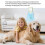 Plug in Air Ionizer,4 Pack Ion Pure 2-Speed Quiet  Negative Ionic Air Purifier,Odor Eliminator for Home Eu Plug 1