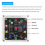 Ηλεκτρονικό κιτ Lucky Wheel DIY Shake LED Lottery Wheel Κιτ παραγωγής PCB για αρχάριους 3