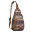 Sac bandoulière bohème fleuri – Léger et imperméable 1