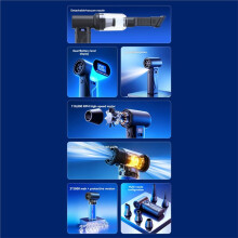 Violent Blower Handheld Turbo Fan 64mm Brushless Powerful 160G Thrust Highpowers Duct Fan Turbo Fan Car Air Blower