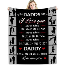 Grappige deken als cadeau voor je schoonzus, 60"x50" – Verjaardagsdeken voor vrouwen, geschikt voor alle bedden