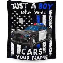School Bus Blanket for Boys - 30 x 40 Inches Cute Throw Blanket Gifts for Kids Truck Lovers - Black Soft Fuzzy Car Blankets for Lap Couch Travel