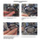 For CARIMALI Espresso Machine Group  Silicone Gasket Replacement Seal with Cleaning Tool Set 2