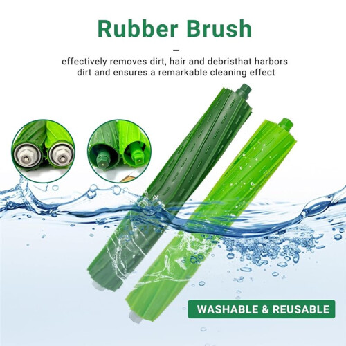 Replacement Parts for   Max 705 Combo / 706 Combo Robot Vacuum Brush Dust Bag Filter Roller Mop 1