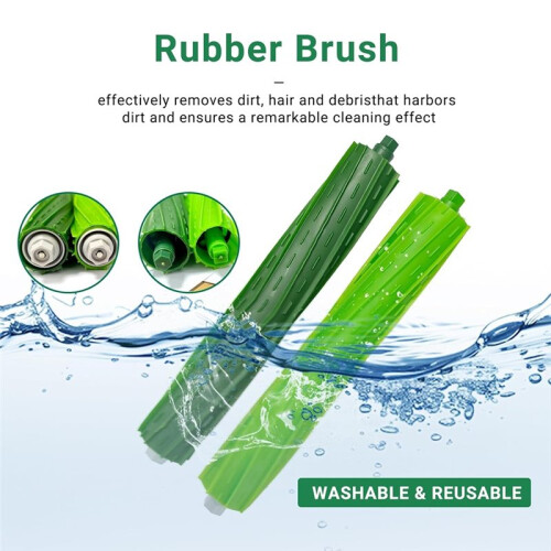 Replacement Parts for   Max 705 Combo / 706 Combo Robot Vacuum Brush Dust Bag Filter Roller Mop 1