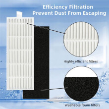 Pour Chuwi A4 A4S A40 X432 Brosse Principale à Rouleau Filtre HEPA pour Tamis / Robot Nettoyeur Amibot Spirit
