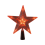 3D Lighted Christmas Tree Topper Star USB Powered Gold 1