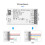 WiFi & BT 2-in-1 LED Strip Controller C21W LED Strip Dim Brightness Mobile APP  Controller Voice Control 9