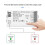 WiFi & BT 2-in-1 LED Strip Controller C21W LED Strip Dim Brightness Mobile APP  Controller Voice Control 10