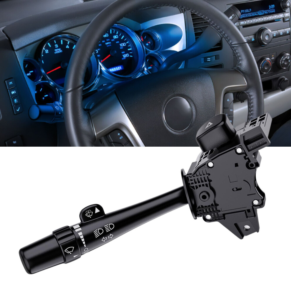 Turn Signal Switch Compatible With 2007Â2013 Chevy Avalanche/Silverado, 2007Â2014 Gmc Sierra/Cadillac Escalade, Wiper/Washer/Dimmer Multi-Function 9448483033824