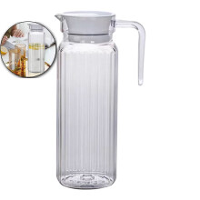 Insulated Cold Water Pitcher - Hot & Cold Water Carafe for Refrigerator - Ideal for Everyday Use