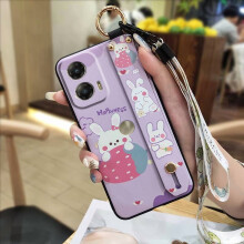 MOTO G Stylus 5G 2024 Phone Case with Ring, Anti-dust Wristband, Silicone Kickstand, Waterproof & Shockproof Cartoon Design