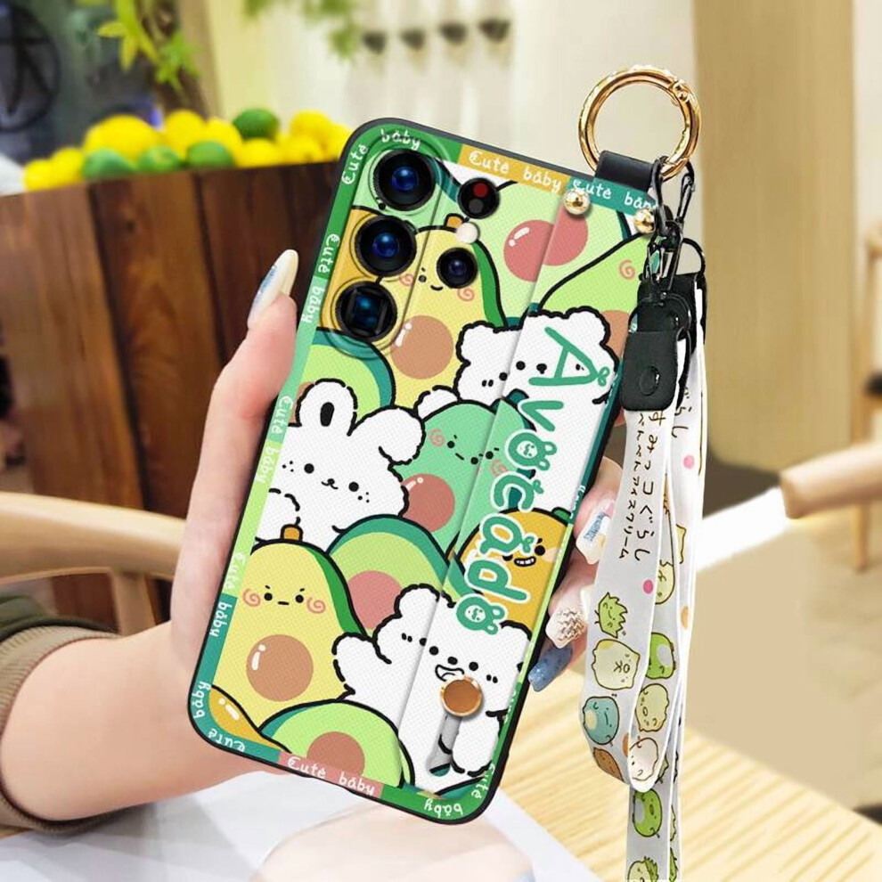 Phone Case For Samsung Galaxy S25 UltraâAnti-Dust, Waterproof, Shockproof, Silicone With Lanyard, Ring, Kickstand & Cartoon Design 9448483082389