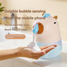 Sensor Soap Dispenser Portable Rechargeable Automatic Soap Dispenser Cartoon Cute USB Foam Machine
