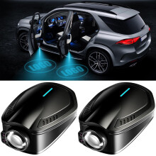 Rechargeable Car Door Projector Lights, HD Welcome Lights Compatible with Cars, Night Use, Personalized Gift for Men & Women