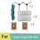 7 Pcs for Cecotec Conga 11090 13090 Sweeping Machine Accessories Main Side Brush Filter Dust Bags 2