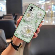 Phone Case for Samsung Galaxy A03 (SM-A035F) – Shockproof, Waterproof, Dirt-Resistant Silicone Cover with Cartoon Flower Design