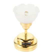 MLINS Mini House LED-taklampa för dekoration plastmaterial passar dockhusscener