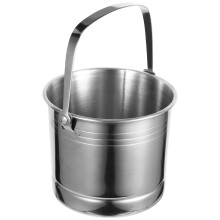 Stainless Steel Ice Bucket Cube Metal Desktop Small