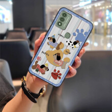 Wiko Voix/U616AT Phone Case – Anti-knock, Dirt-resistant, Waterproof, Full-wrap Shockproof Silicone Case with Cartoon Animals Graffiti Design