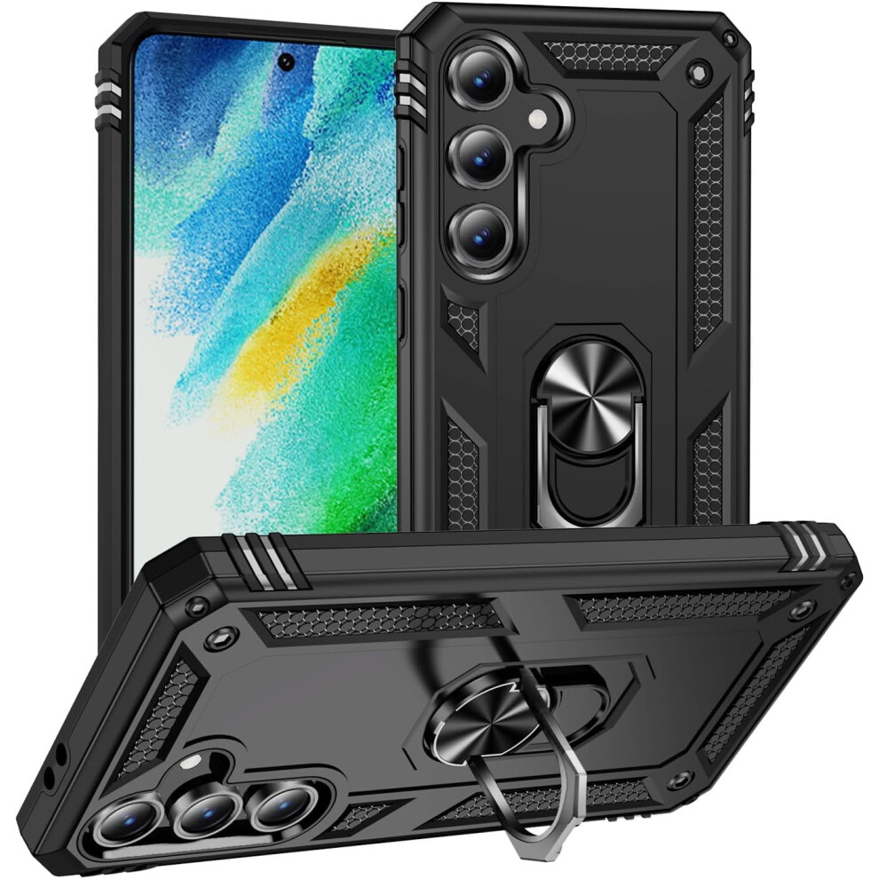 Magnetic Car Mount Case Compatible With Samsung Galaxy S24 Fe (Sm-S721b/Ds, U1, 0, N, W) 9448483149686