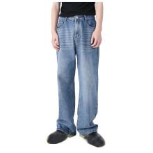 Gerade geschnittene, schmal geschnittene Stretch-Jeans für Herren mit elastischem Bund – Bequeme Passform, komfortabler Denim, für alle