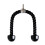 Deluxe tricepsreb, let greb, skridsikkert triceps pulldown-tilbehør, fitnesskabelreb til pulldowns, presdowns, krøller, kickbacks 1
