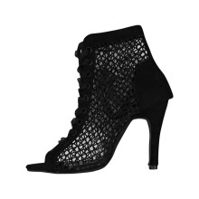 Damskie buty na obcasie typu stiletto z odkrytymi palcami, sznurowane, modne, siateczkowe botki do tańca, sandały na obcasie, buty do tańca