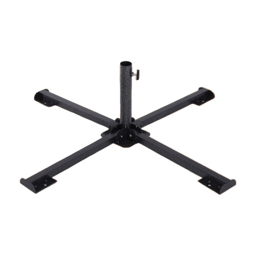 Portable Foldable Umbrella Stand Steel Rust-Free Base