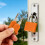 Plastic Luggage Lock Orange 32mm with Keys 1
